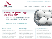Tablet Screenshot of eaglesflock.com